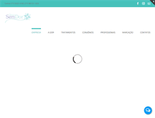 Tablet Screenshot of clinicasemdor.com.br